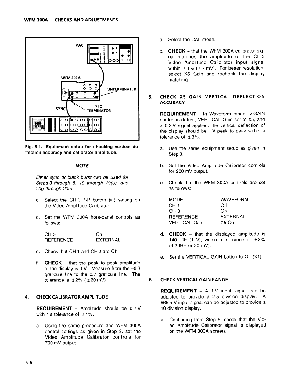 Tektronix WFM 300A User Manual | Page 92 / 212