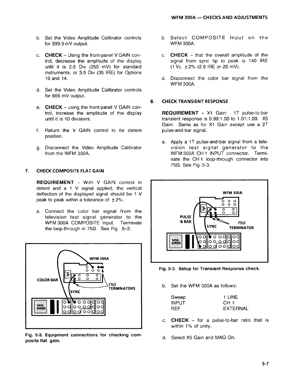 Tektronix WFM 300A User Manual | Page 93 / 212