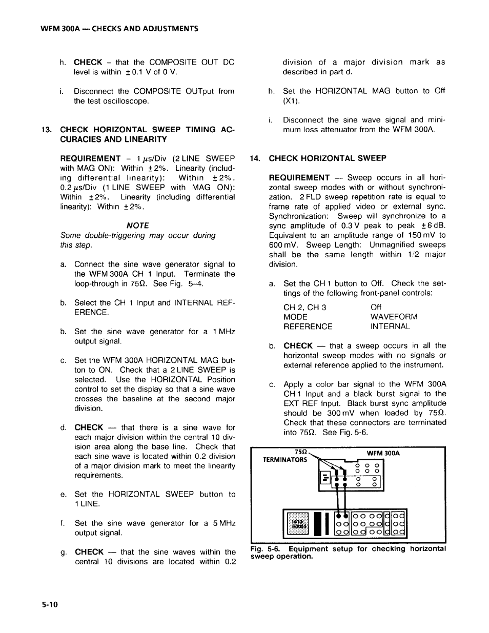 Tektronix WFM 300A User Manual | Page 96 / 212