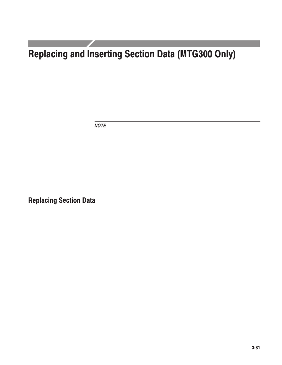 Tektronix MTG100 User Manual | Page 140 / 250