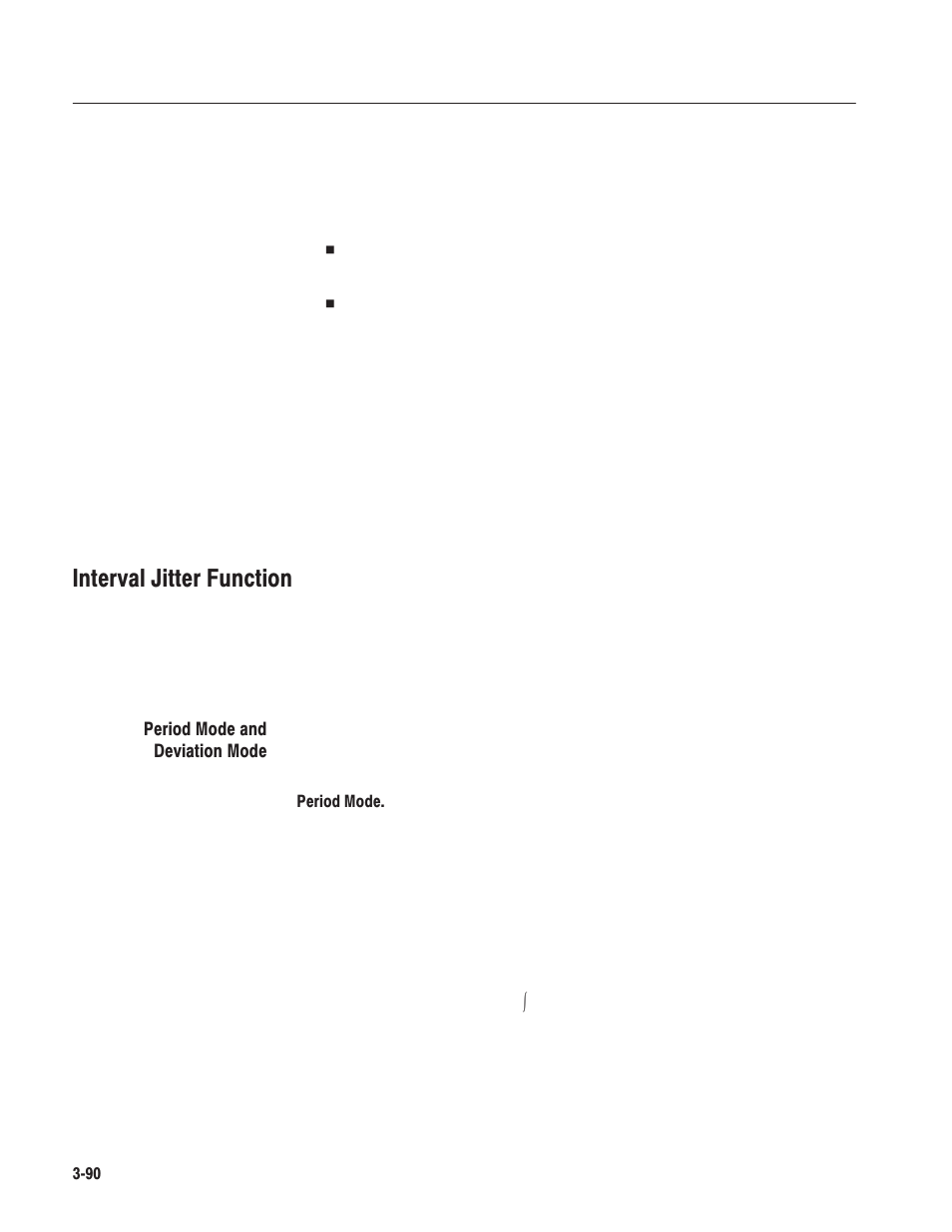 Interval jitter function | Tektronix MTG100 User Manual | Page 149 / 250