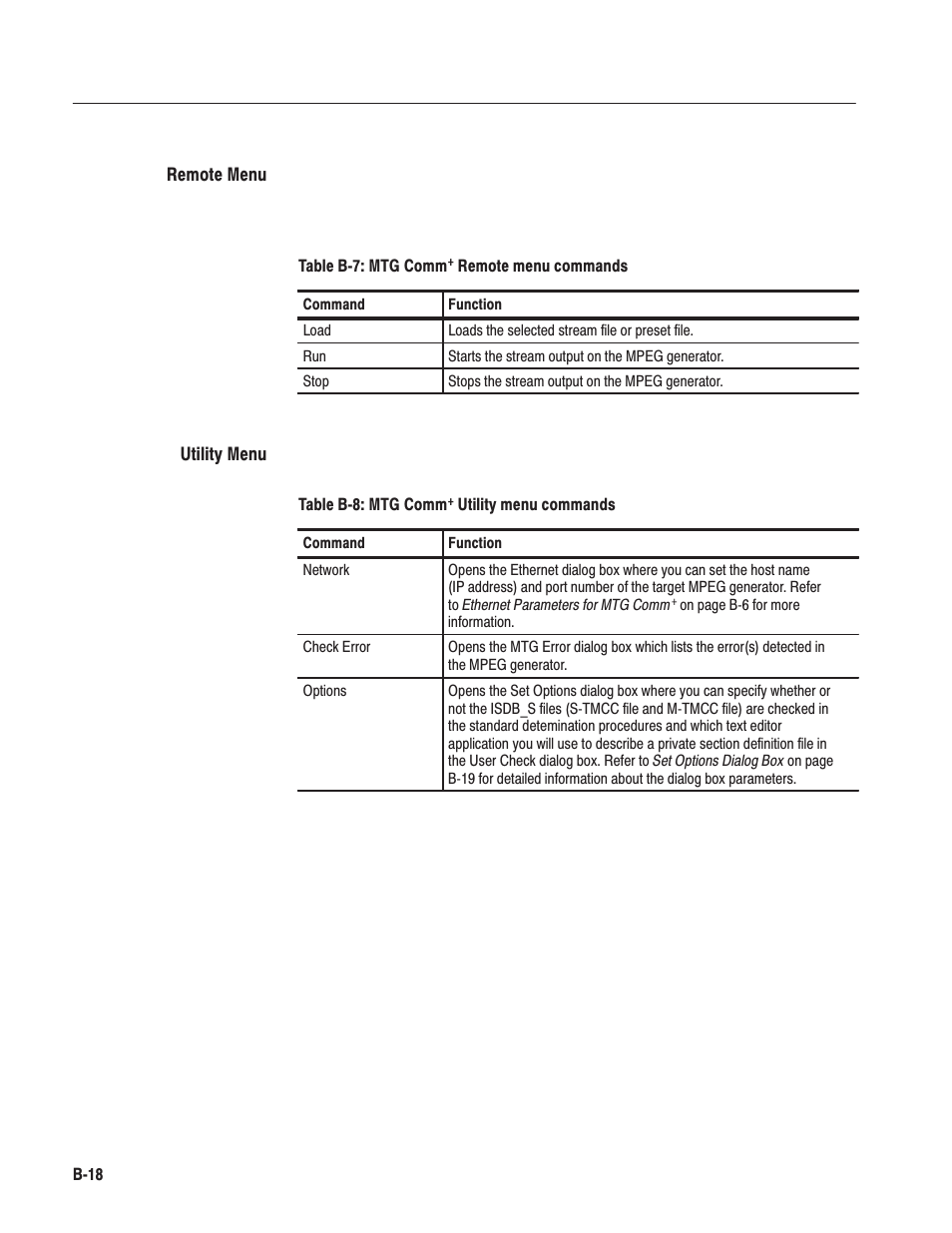 Tektronix MTG100 User Manual | Page 191 / 250