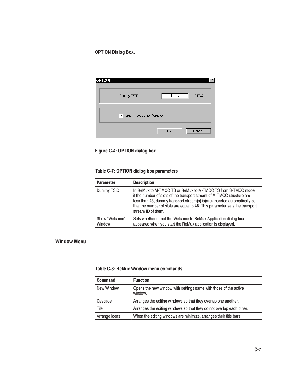 Tektronix MTG100 User Manual | Page 206 / 250