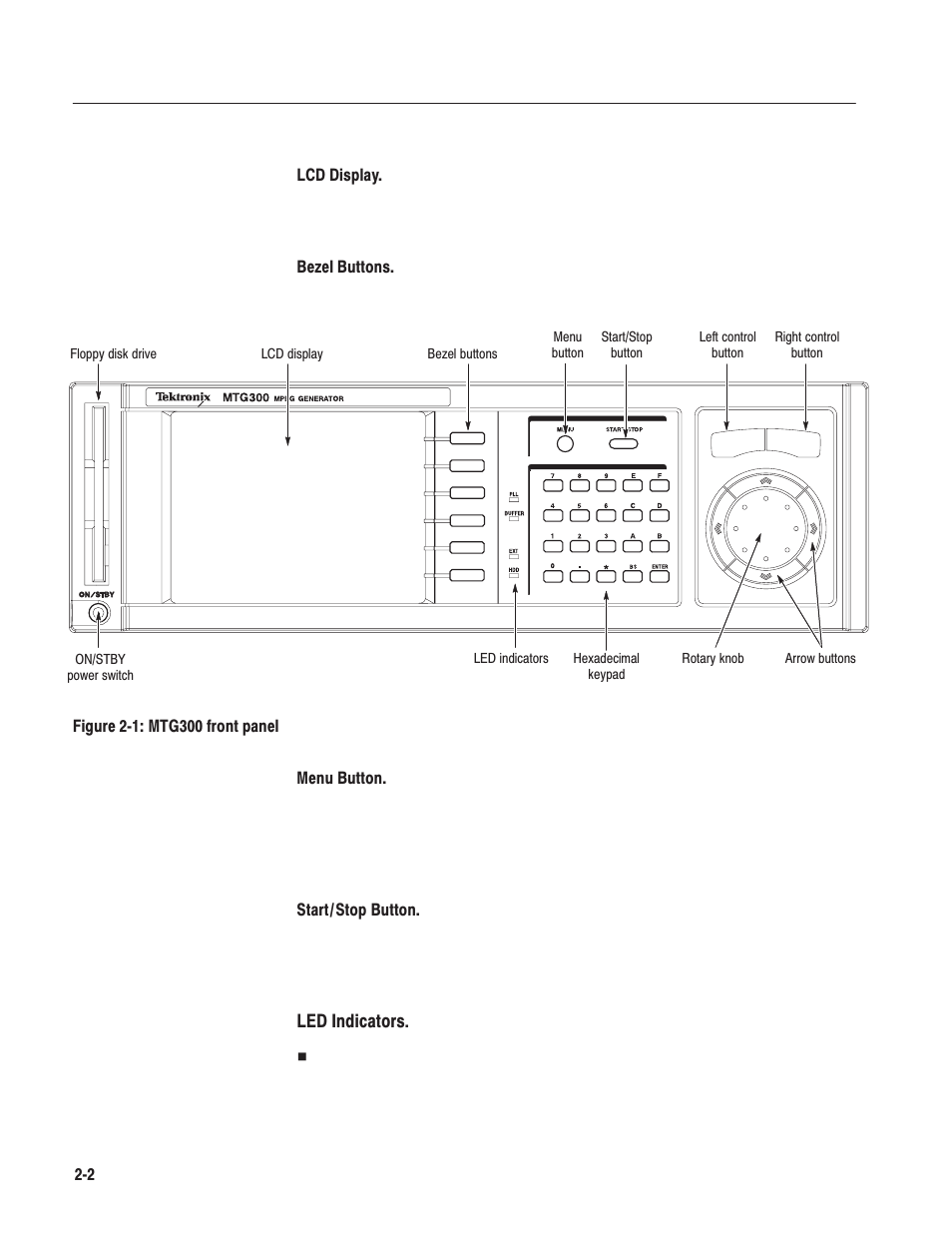 Tektronix MTG100 User Manual | Page 35 / 250