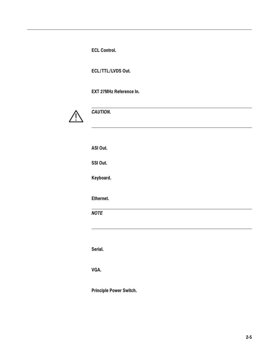 Tektronix MTG100 User Manual | Page 38 / 250