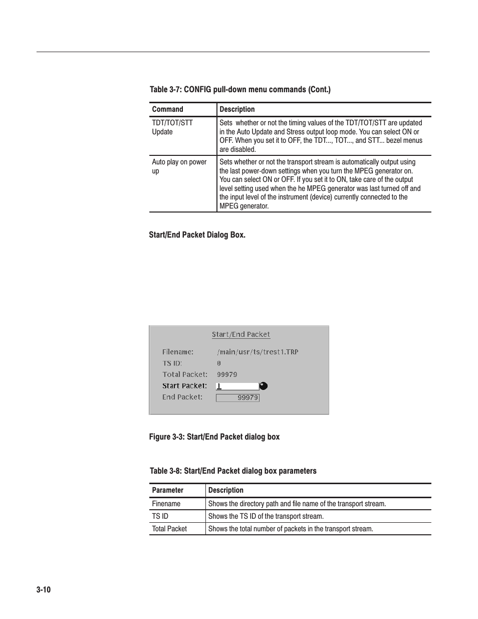 Tektronix MTG100 User Manual | Page 69 / 250
