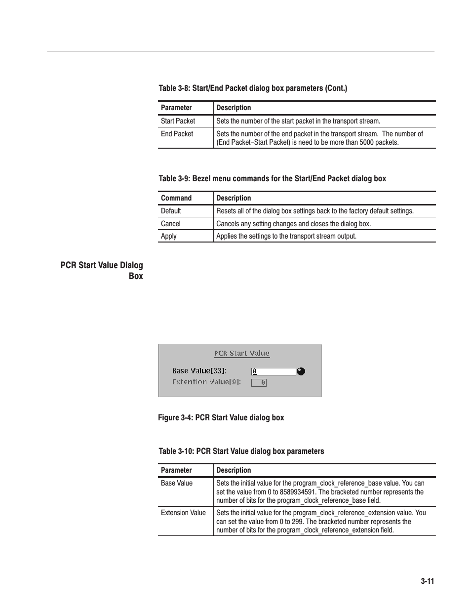 Tektronix MTG100 User Manual | Page 70 / 250