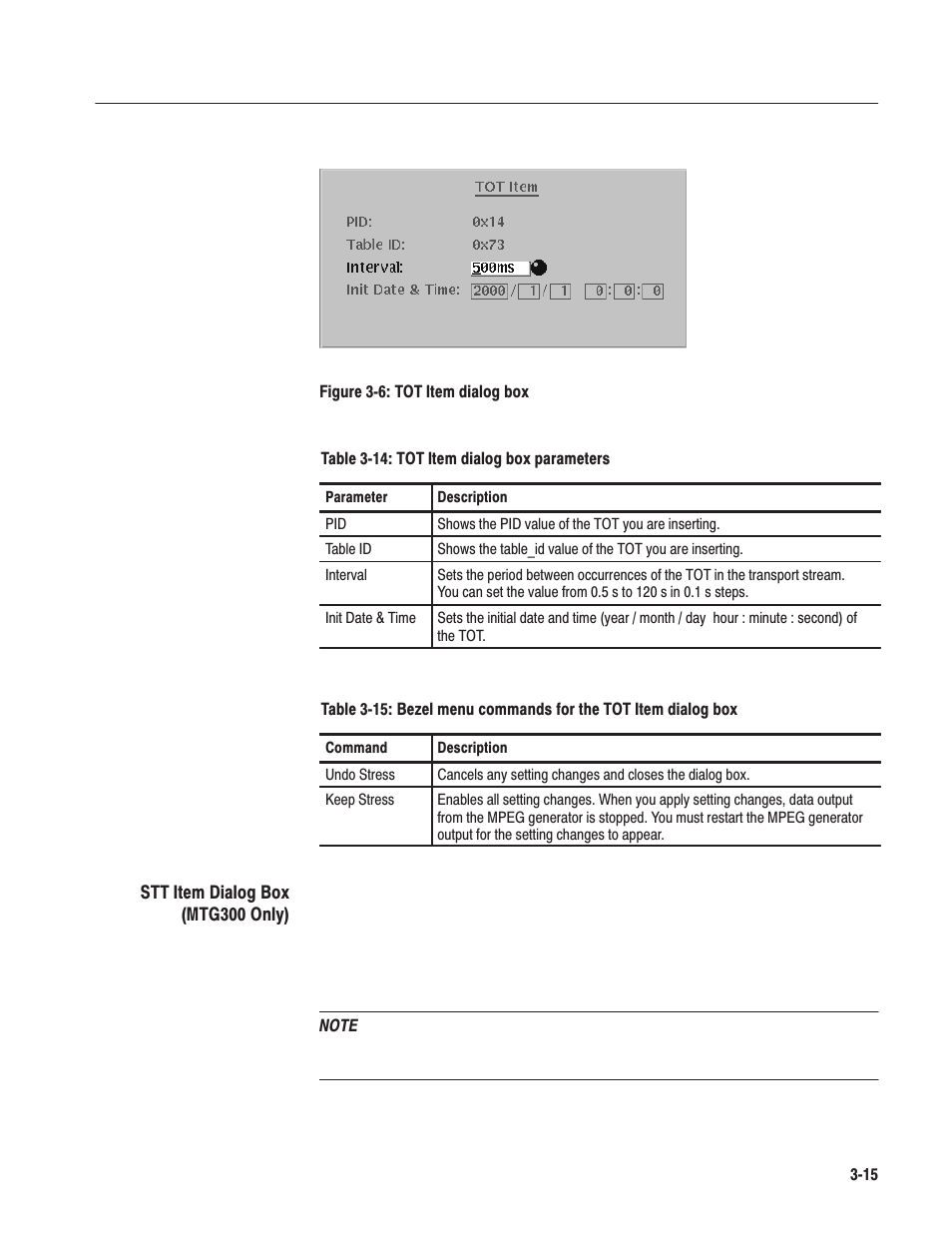 Tektronix MTG100 User Manual | Page 74 / 250