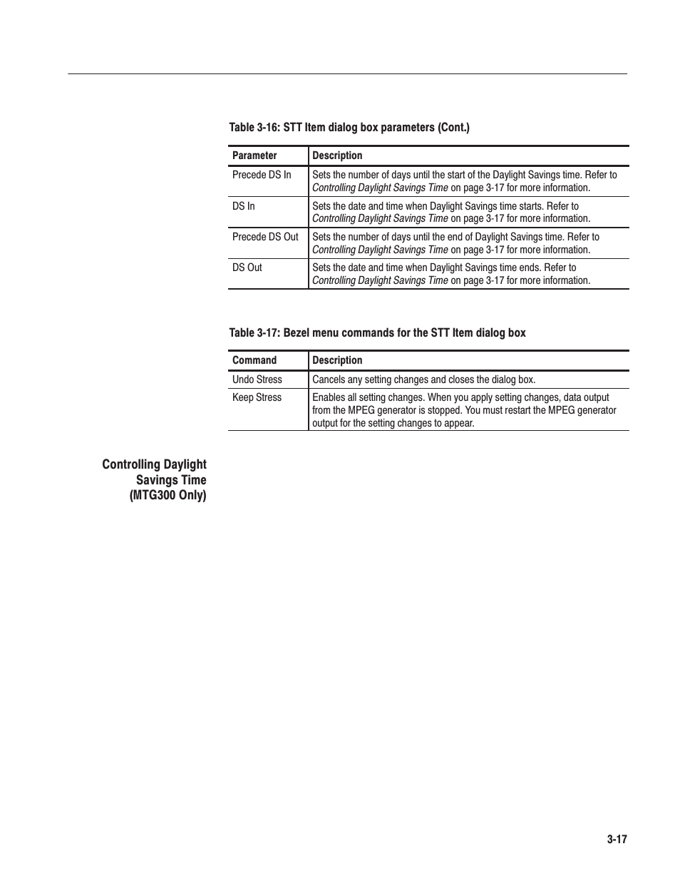 Tektronix MTG100 User Manual | Page 76 / 250