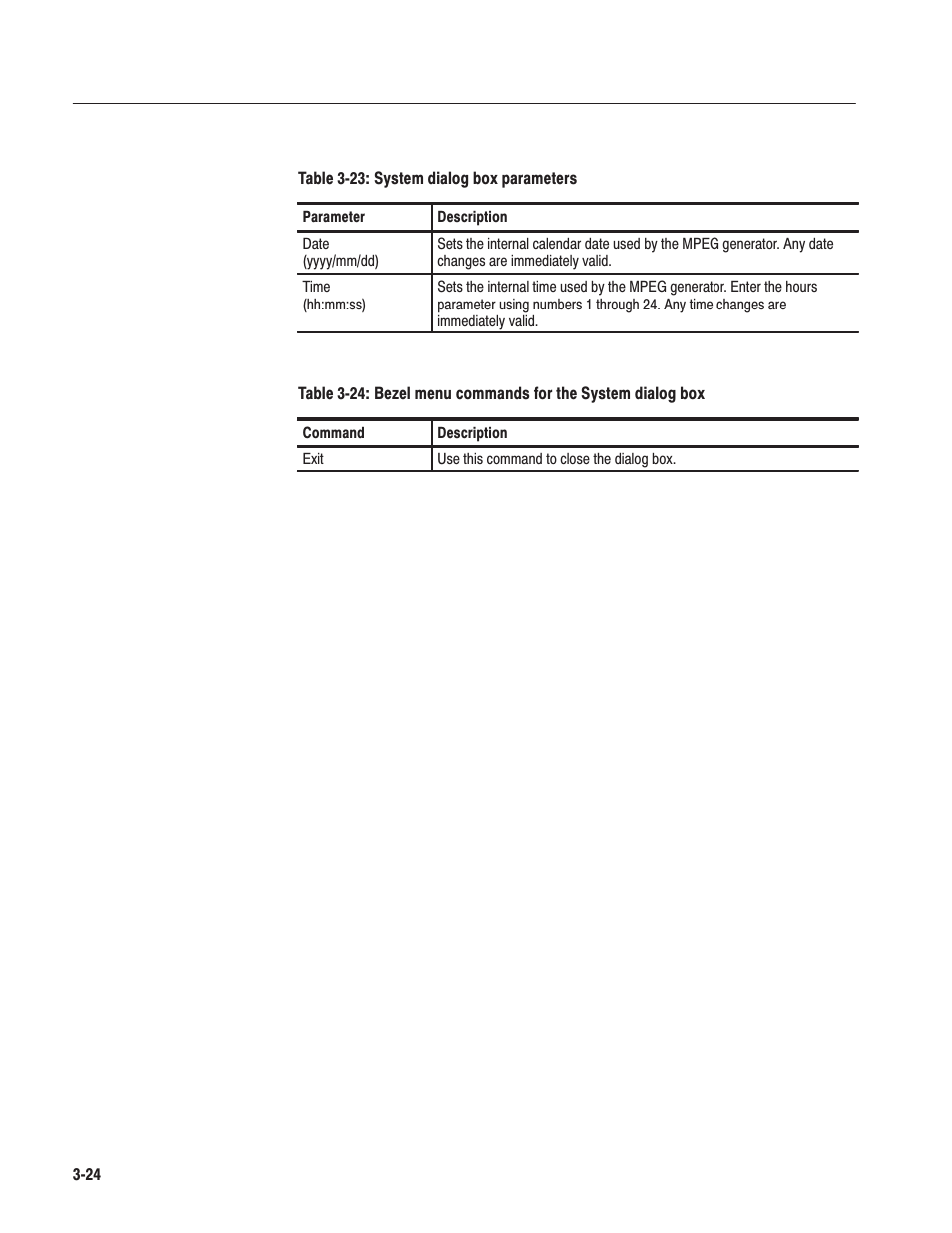 Tektronix MTG100 User Manual | Page 83 / 250