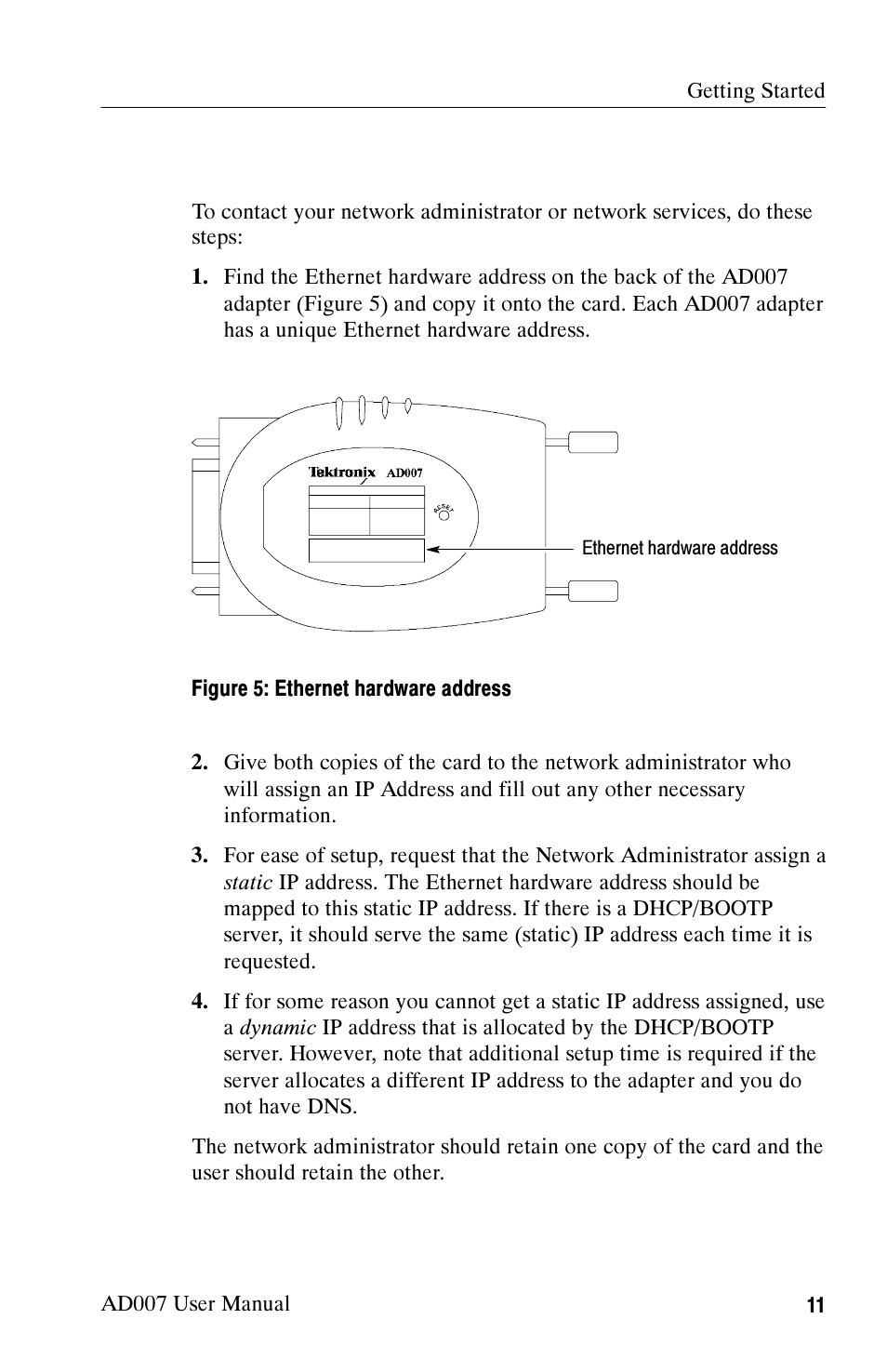 Tektronix AD007 User Manual | Page 25 / 88