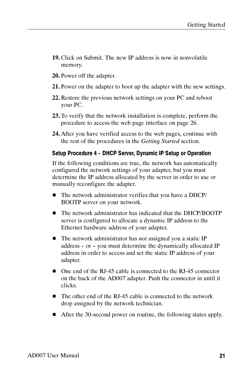 Tektronix AD007 User Manual | Page 35 / 88