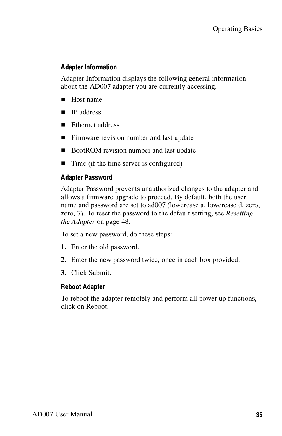 Tektronix AD007 User Manual | Page 49 / 88