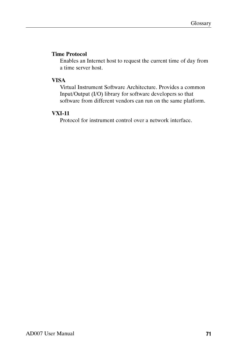 Tektronix AD007 User Manual | Page 85 / 88