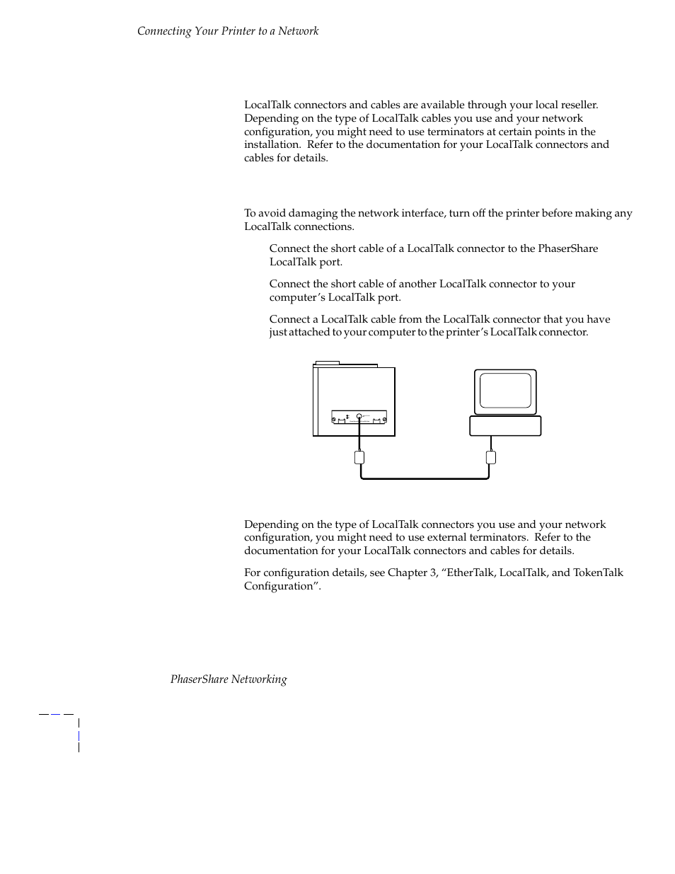 Tektronix Phasershare Printer User Manual | Page 26 / 82