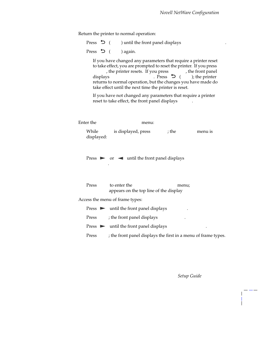 Setting ipx frame types: phaser780 printer, Setting ipx frame types: phaser 780 printer | Tektronix Phasershare Printer User Manual | Page 35 / 82