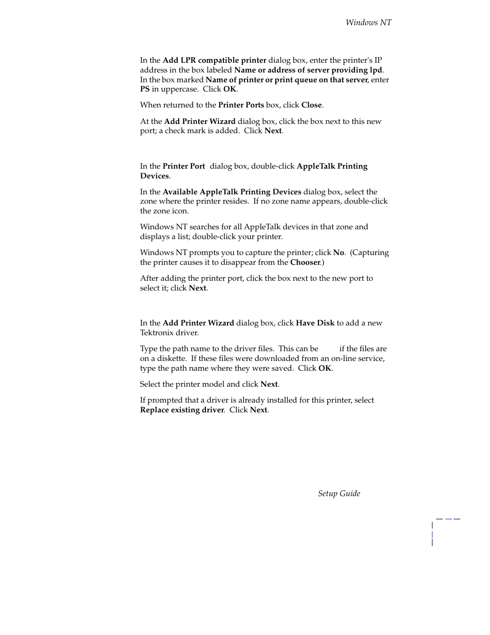 Tektronix Phasershare Printer User Manual | Page 51 / 82