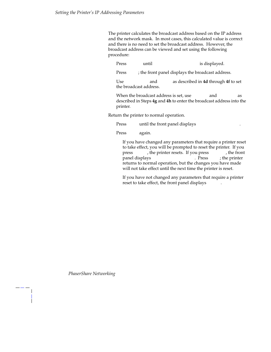 Tektronix Phasershare Printer User Manual | Page 66 / 82