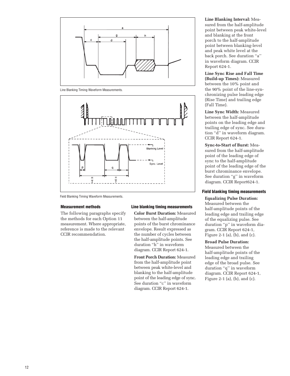 Tektronix VM700T User Manual | Page 12 / 16