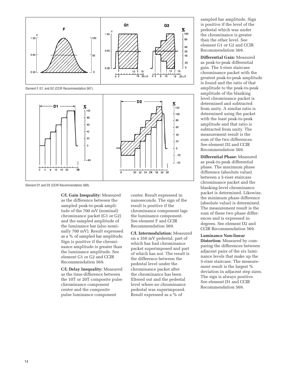 Tektronix VM700T User Manual | Page 14 / 16
