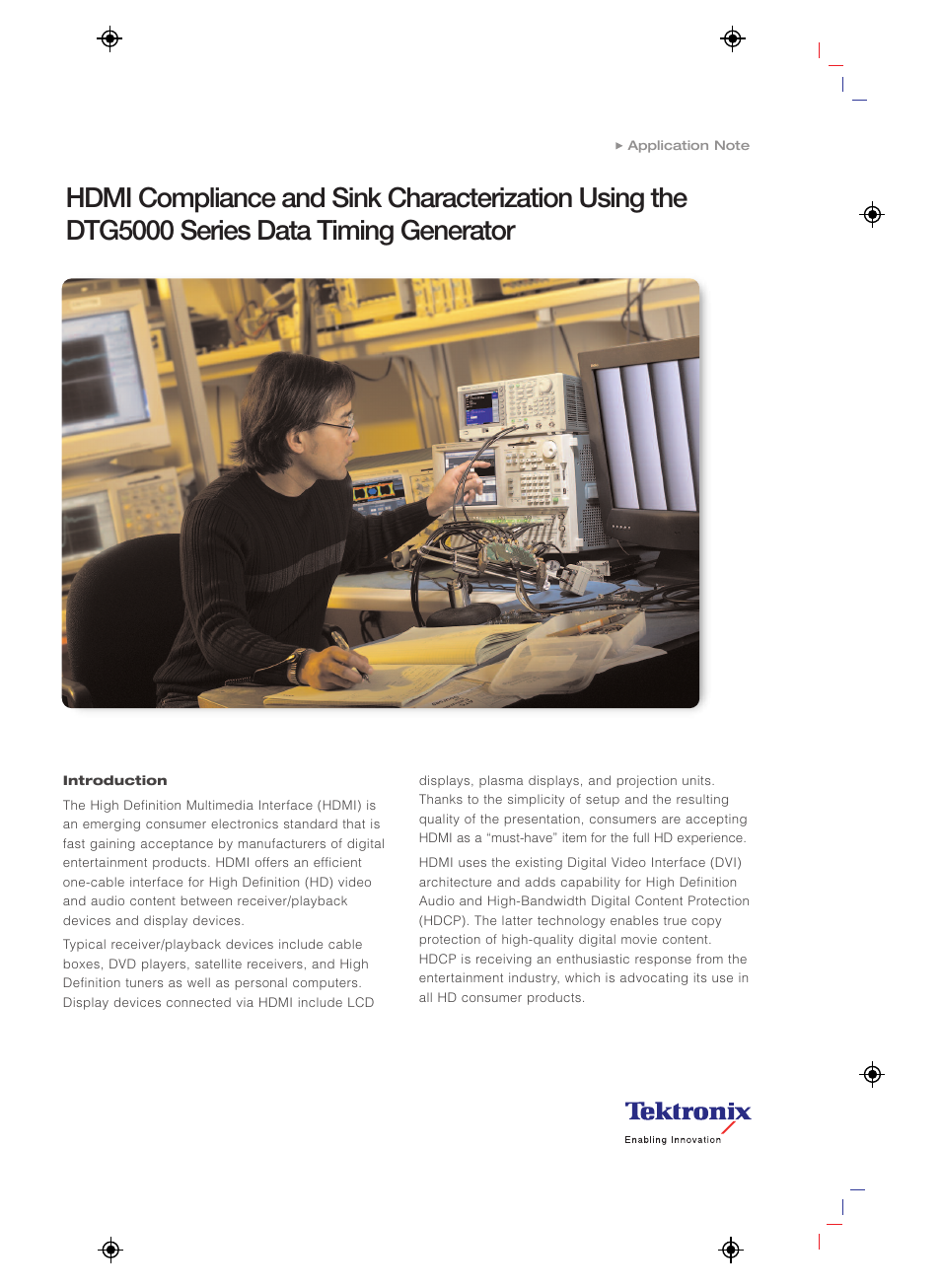 Tektronix DTG5000 Series User Manual | 12 pages