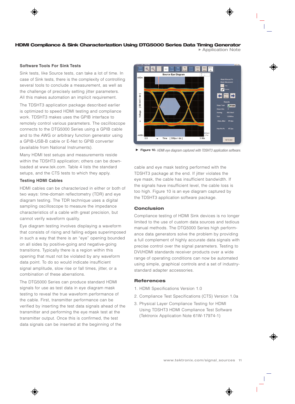 Tektronix DTG5000 Series User Manual | Page 11 / 12