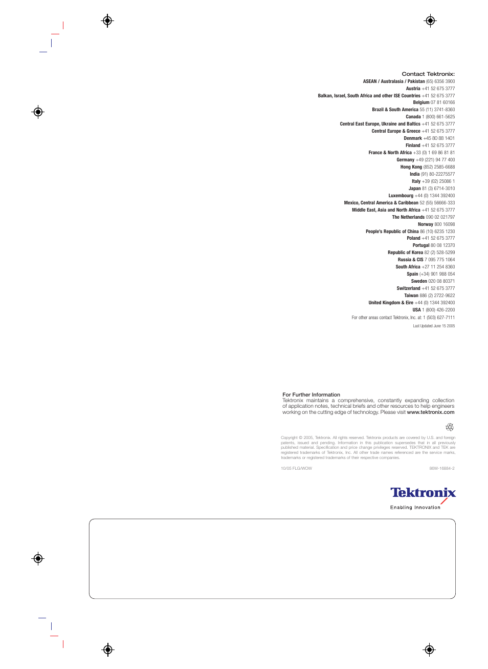 Tektronix DTG5000 Series User Manual | Page 12 / 12