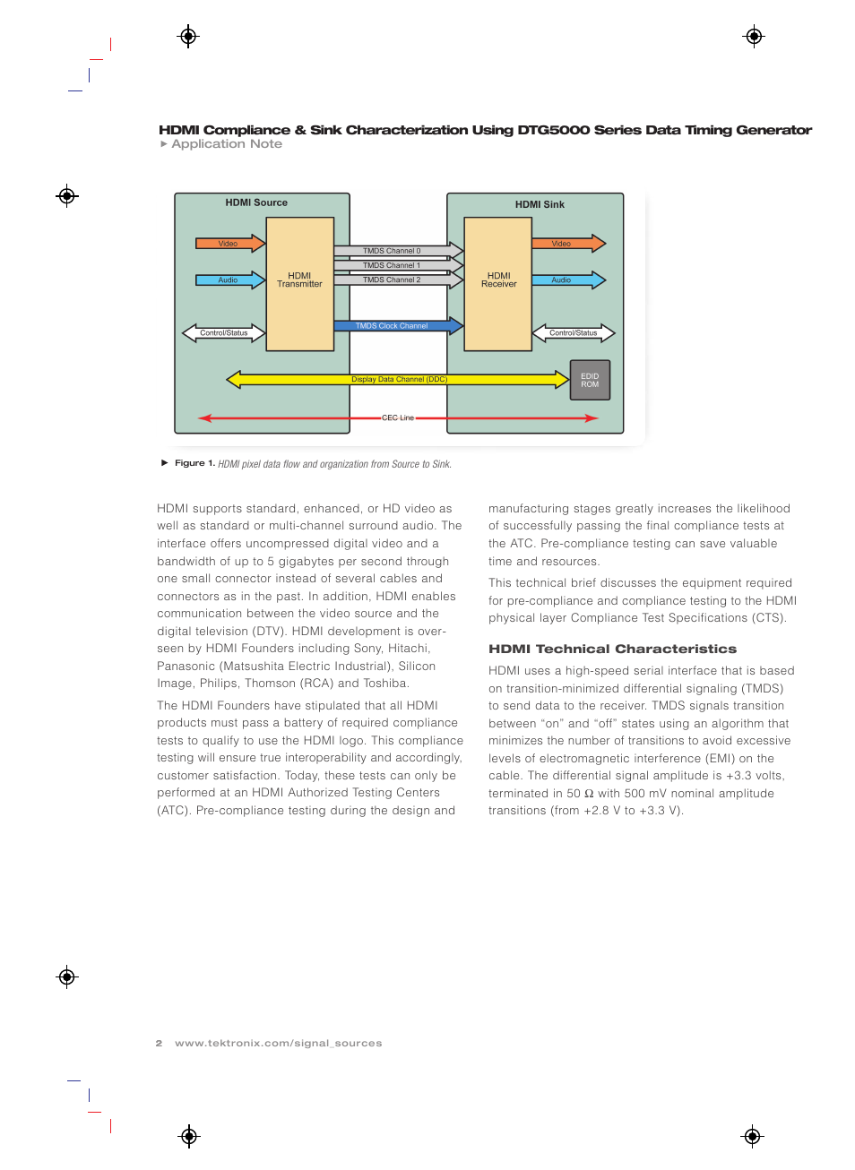 Tektronix DTG5000 Series User Manual | Page 2 / 12