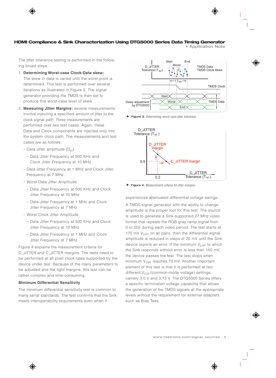 Tektronix DTG5000 Series User Manual | Page 5 / 12