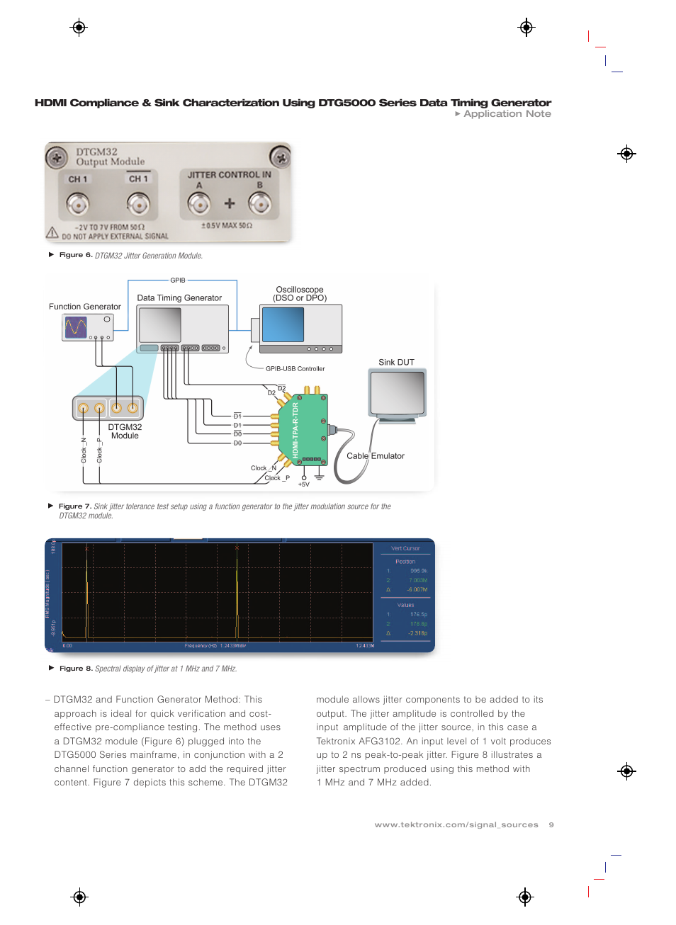 Tektronix DTG5000 Series User Manual | Page 9 / 12