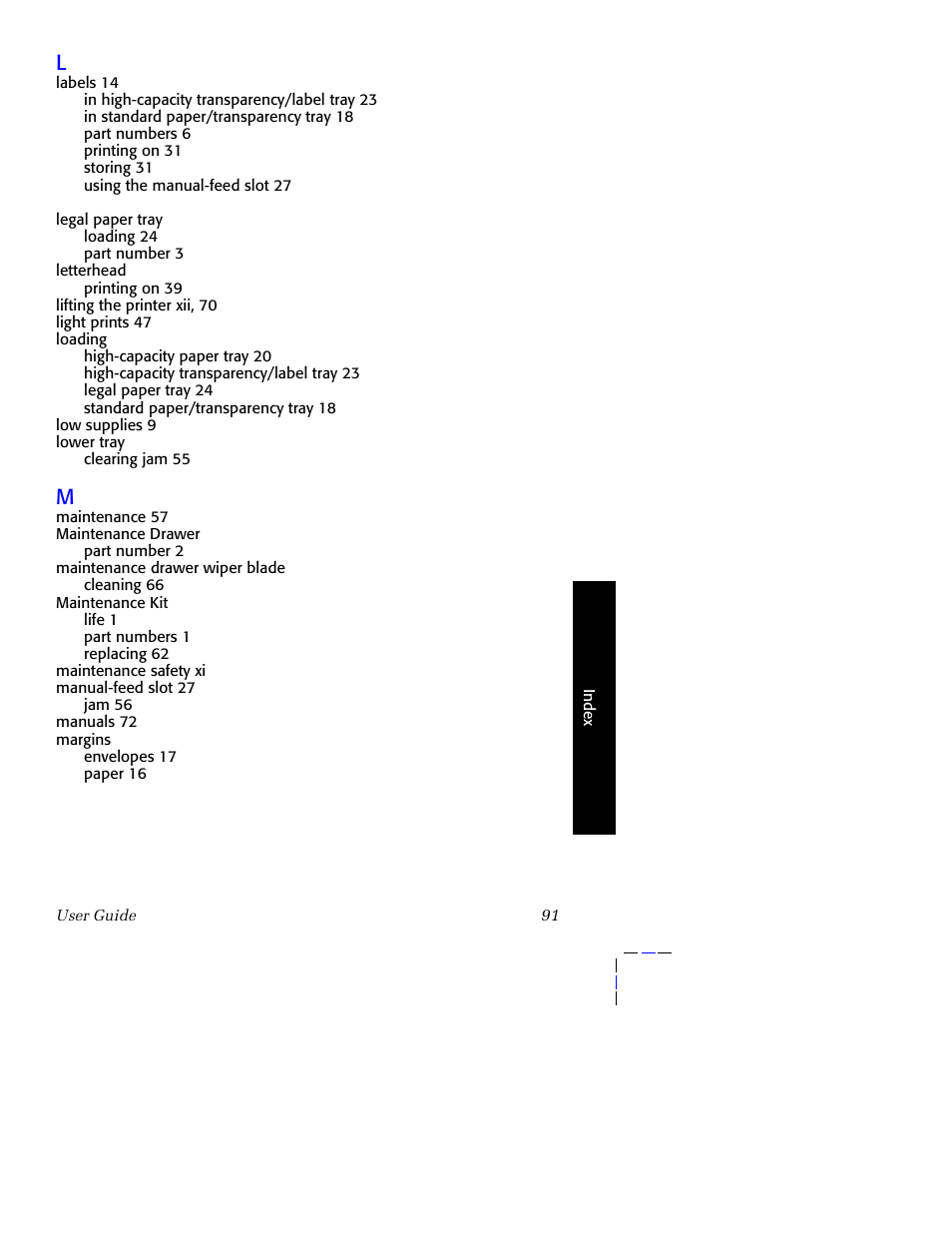 Tektronix Phaser 8200 User Manual | Page 105 / 109