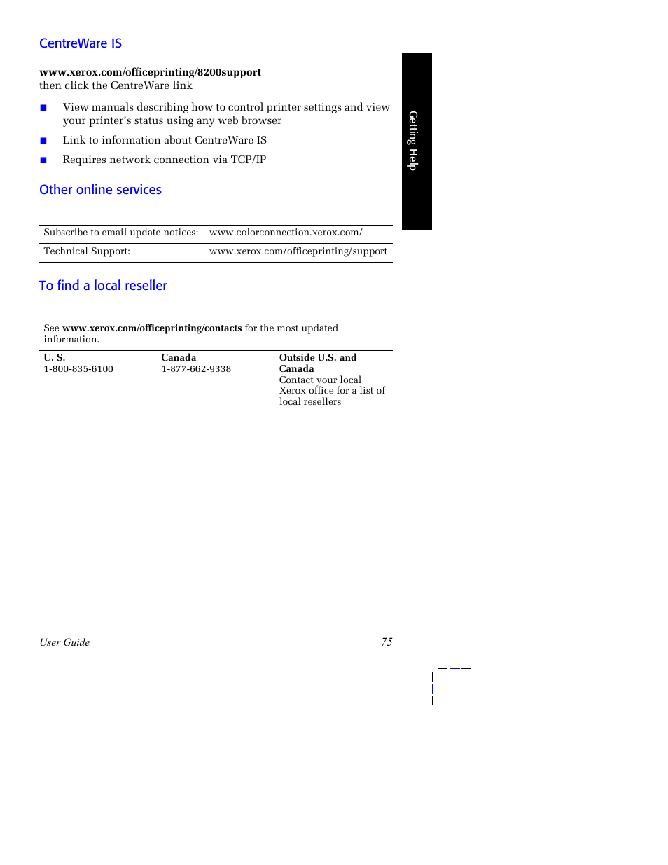 Tektronix Phaser 8200 User Manual | Page 89 / 109
