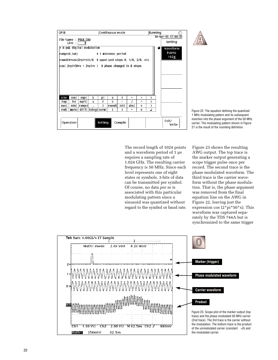 Tektronix AWG 2021 User Manual | Page 20 / 36