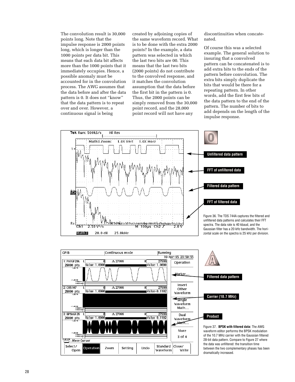 Tektronix AWG 2021 User Manual | Page 28 / 36
