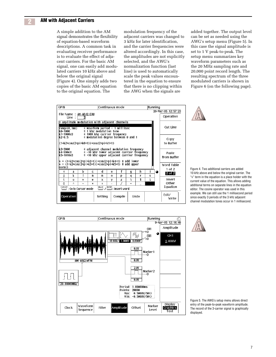 Tektronix AWG 2021 User Manual | Page 7 / 36