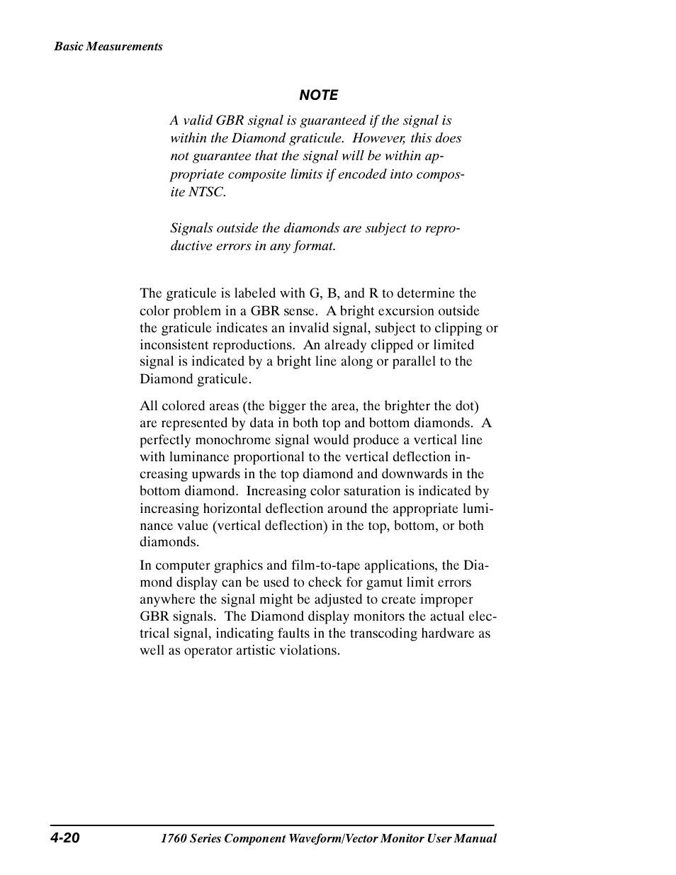 Tektronix 1760 User Manual | Page 120 / 180