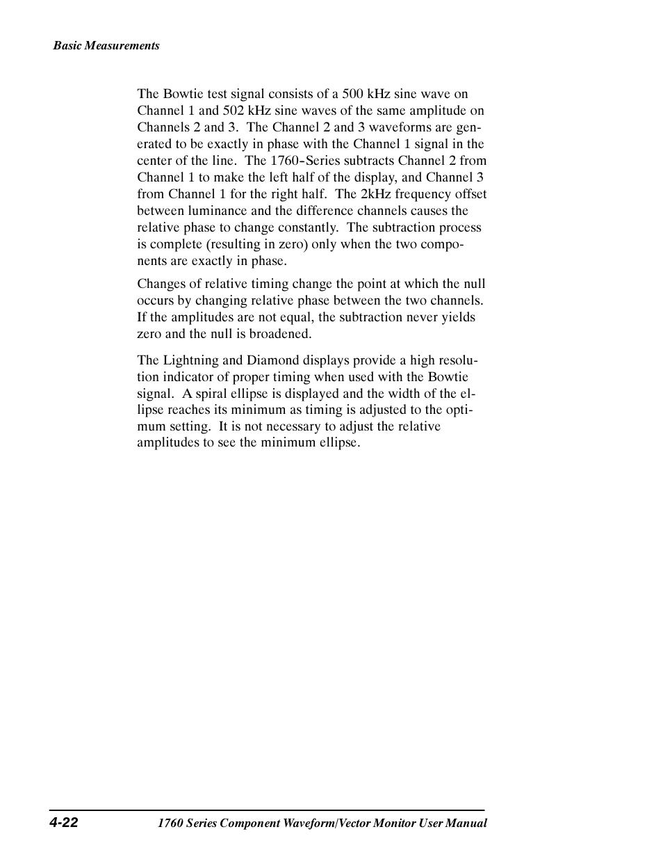 Tektronix 1760 User Manual | Page 122 / 180