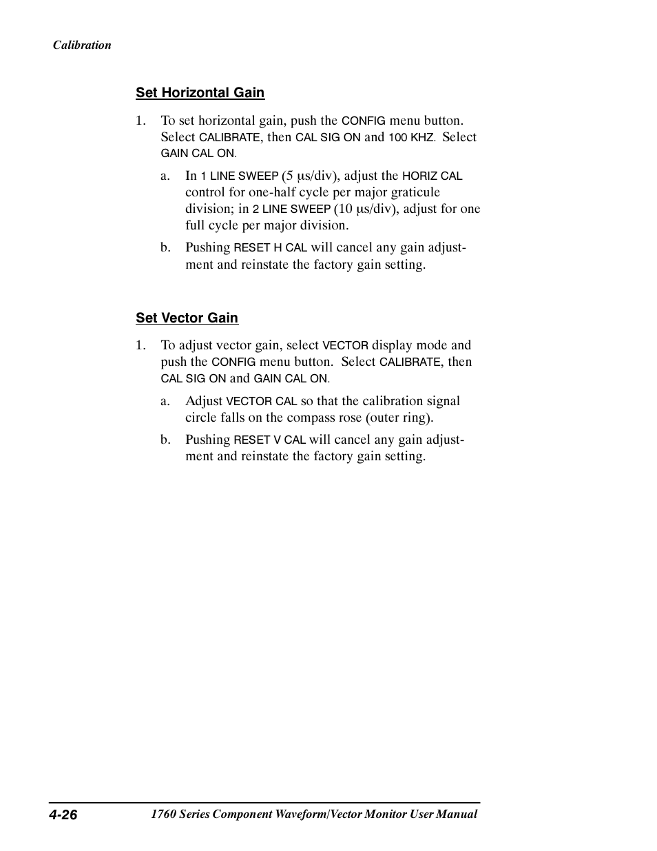 Tektronix 1760 User Manual | Page 126 / 180