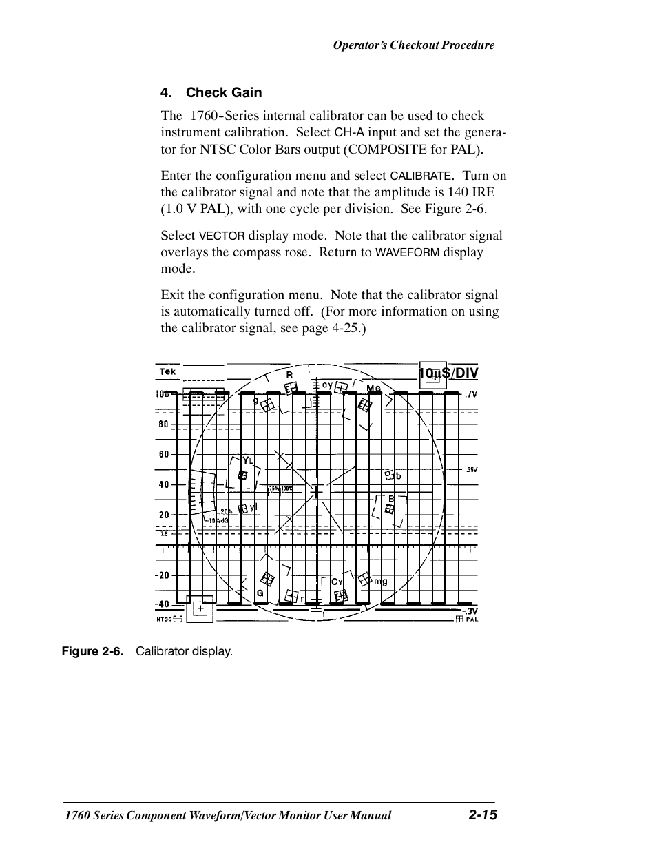 Tektronix 1760 User Manual | Page 53 / 180