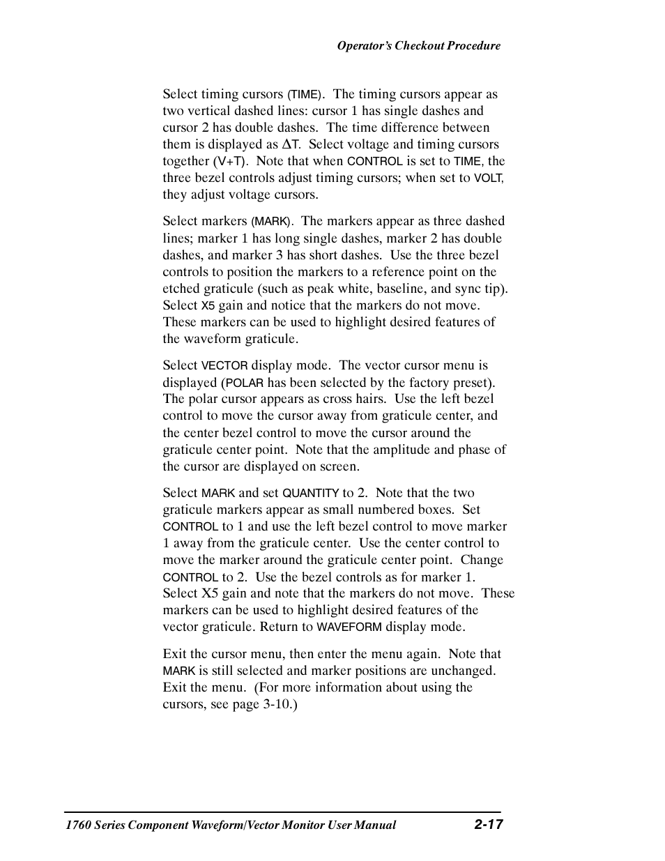 Tektronix 1760 User Manual | Page 55 / 180