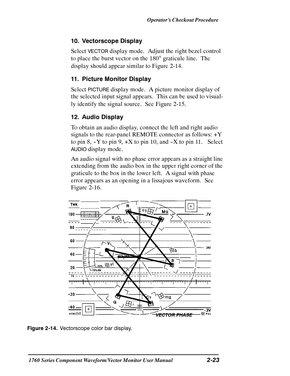Tektronix 1760 User Manual | Page 61 / 180
