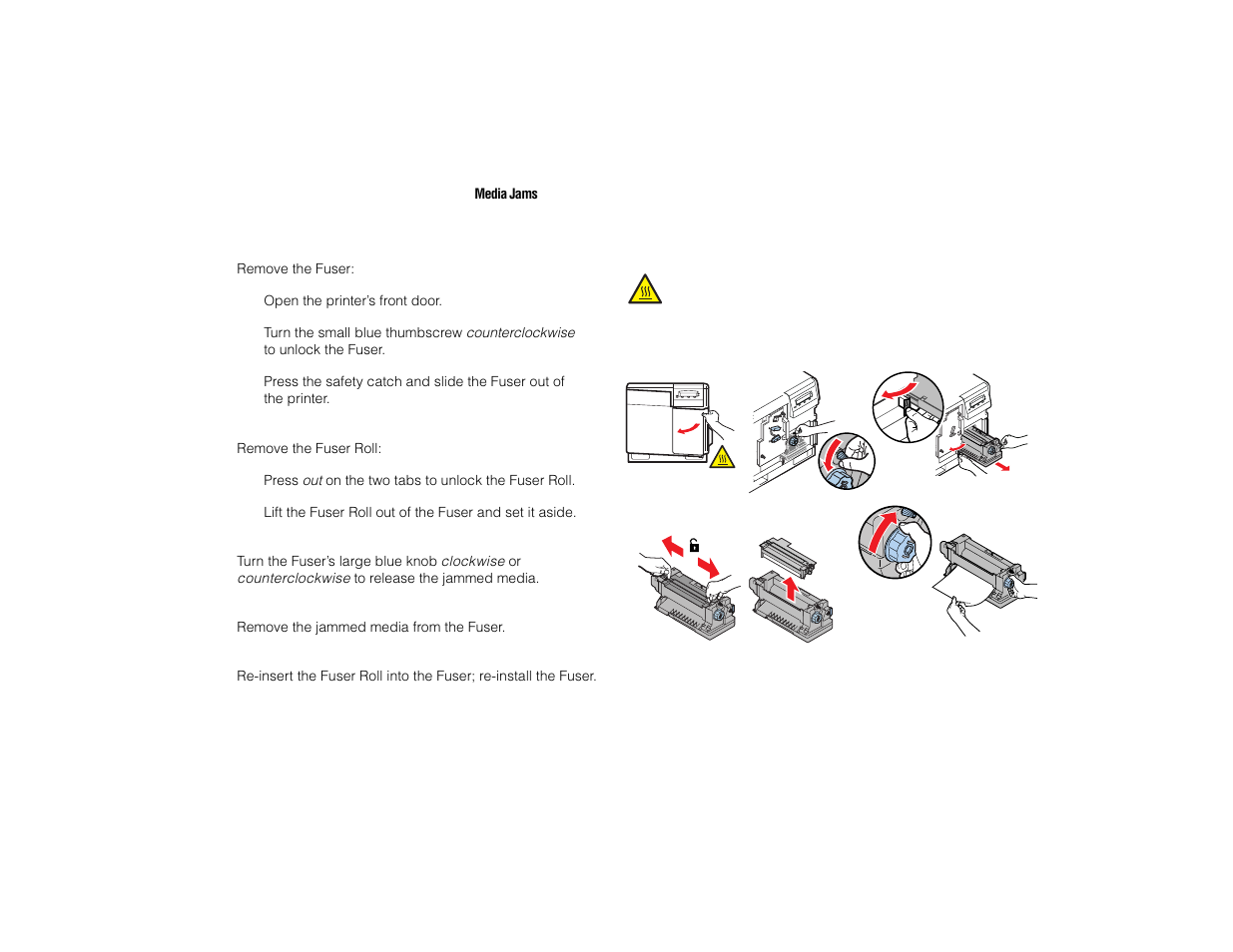 Jam at c | Tektronix PHASER 740L User Manual | Page 30 / 44