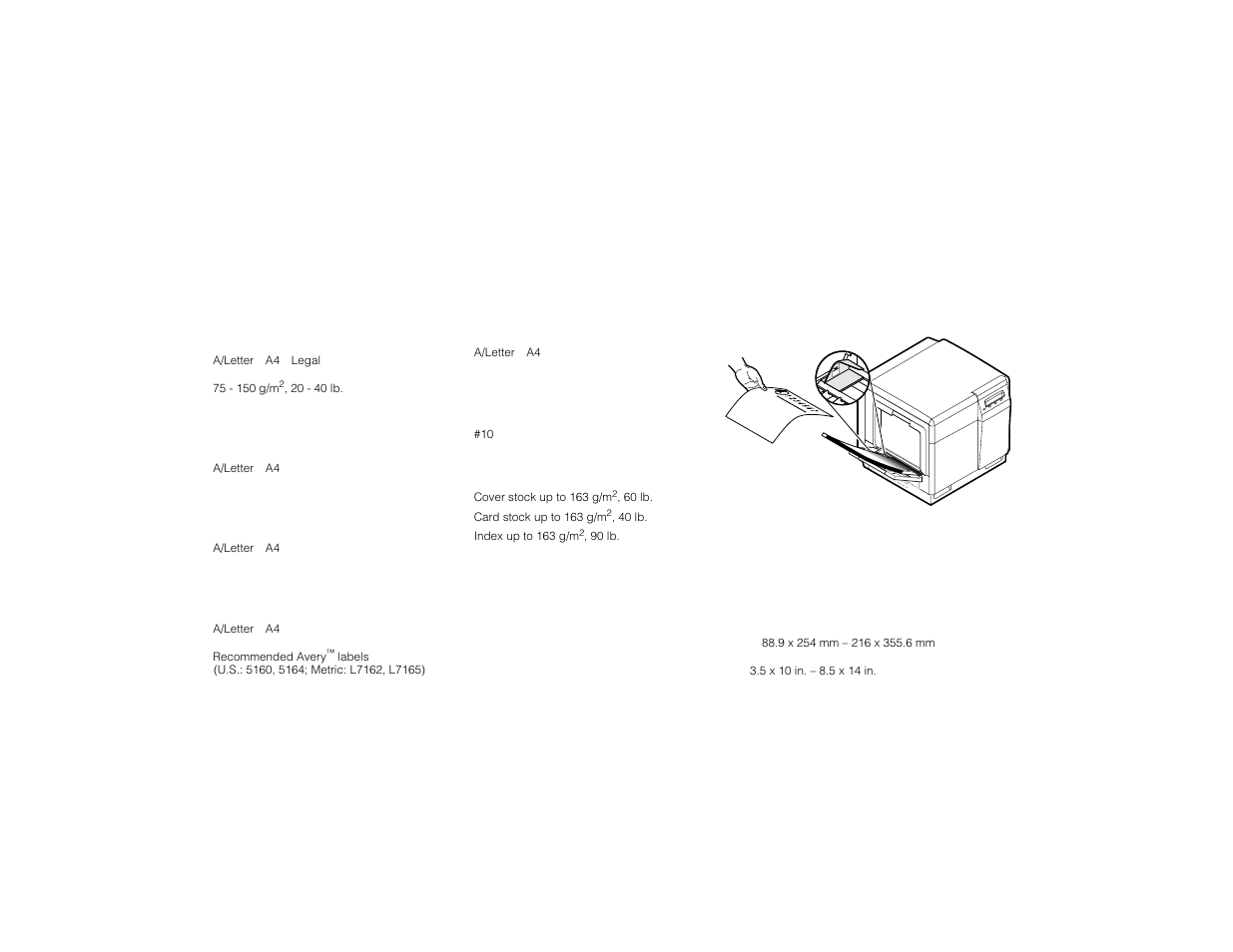 Multi-purpose tray | Tektronix PHASER 740L User Manual | Page 7 / 44