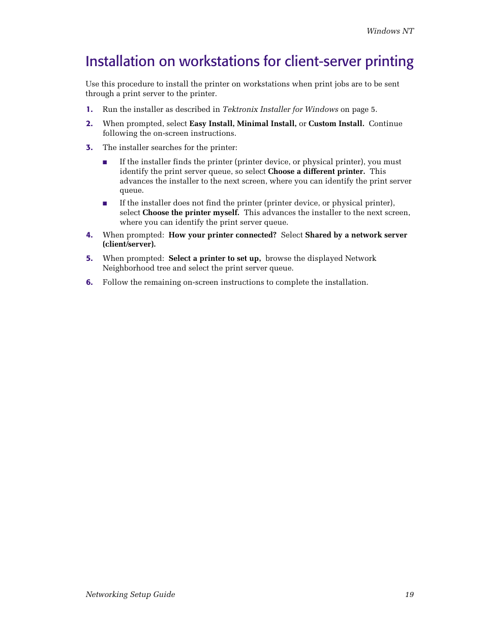 Tektronix Phaser Color Printer 750 User Manual | Page 24 / 53