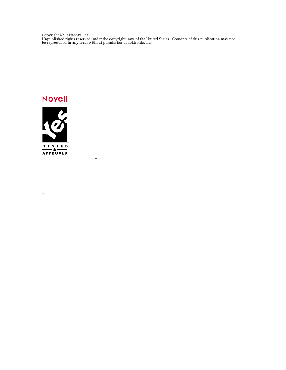 Tektronix Phaser Color Printer 750 User Manual | Page 3 / 53