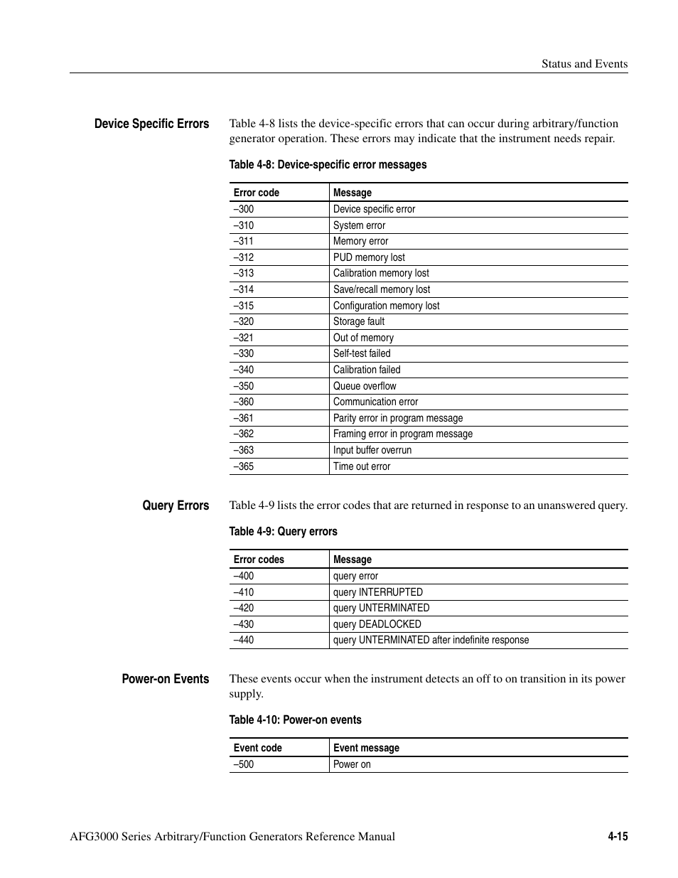 Tektronix AFG3000 User Manual | Page 199 / 230