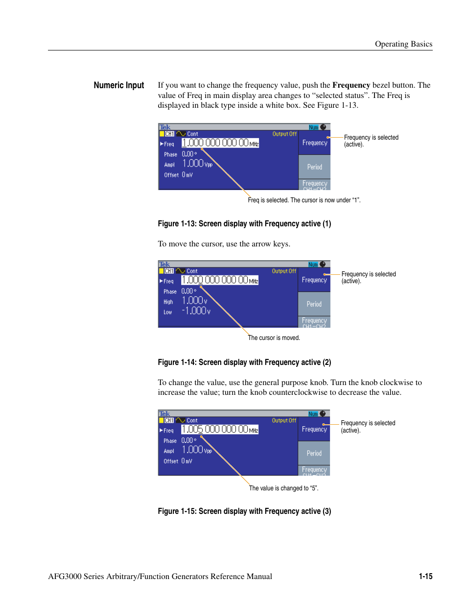 Tektronix AFG3000 User Manual | Page 33 / 230