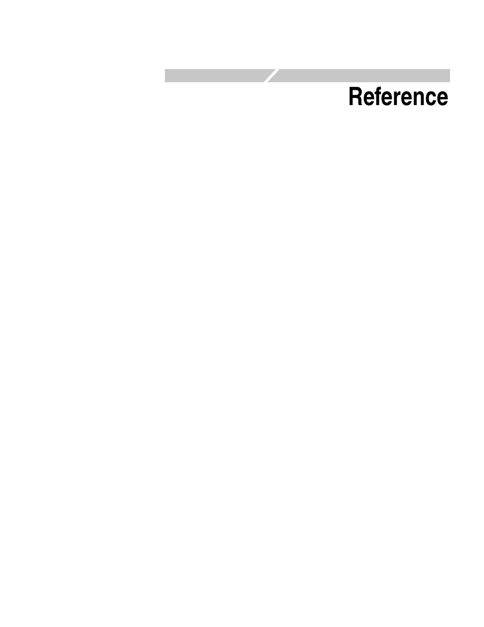 Reference | Tektronix AFG3000 User Manual | Page 39 / 230