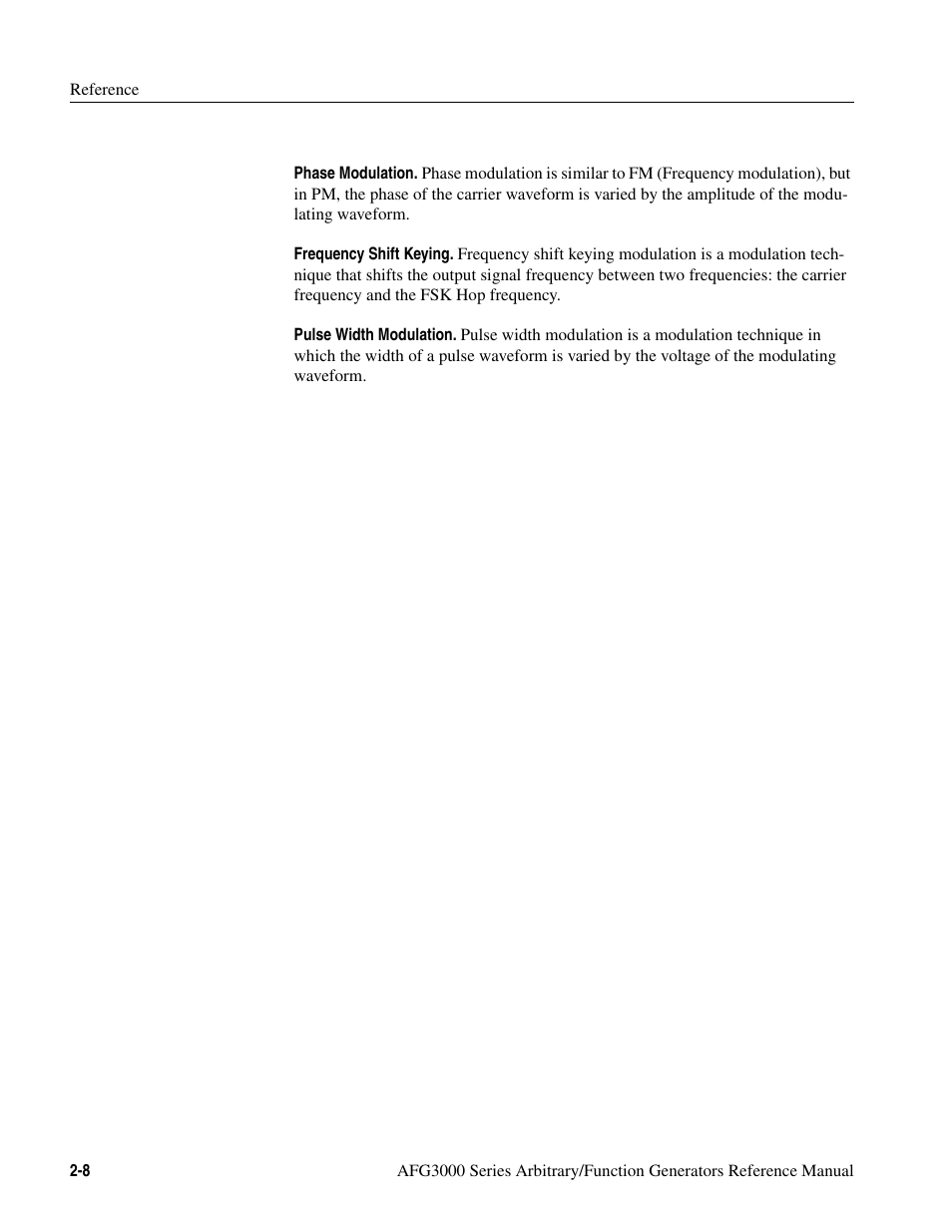 Tektronix AFG3000 User Manual | Page 48 / 230