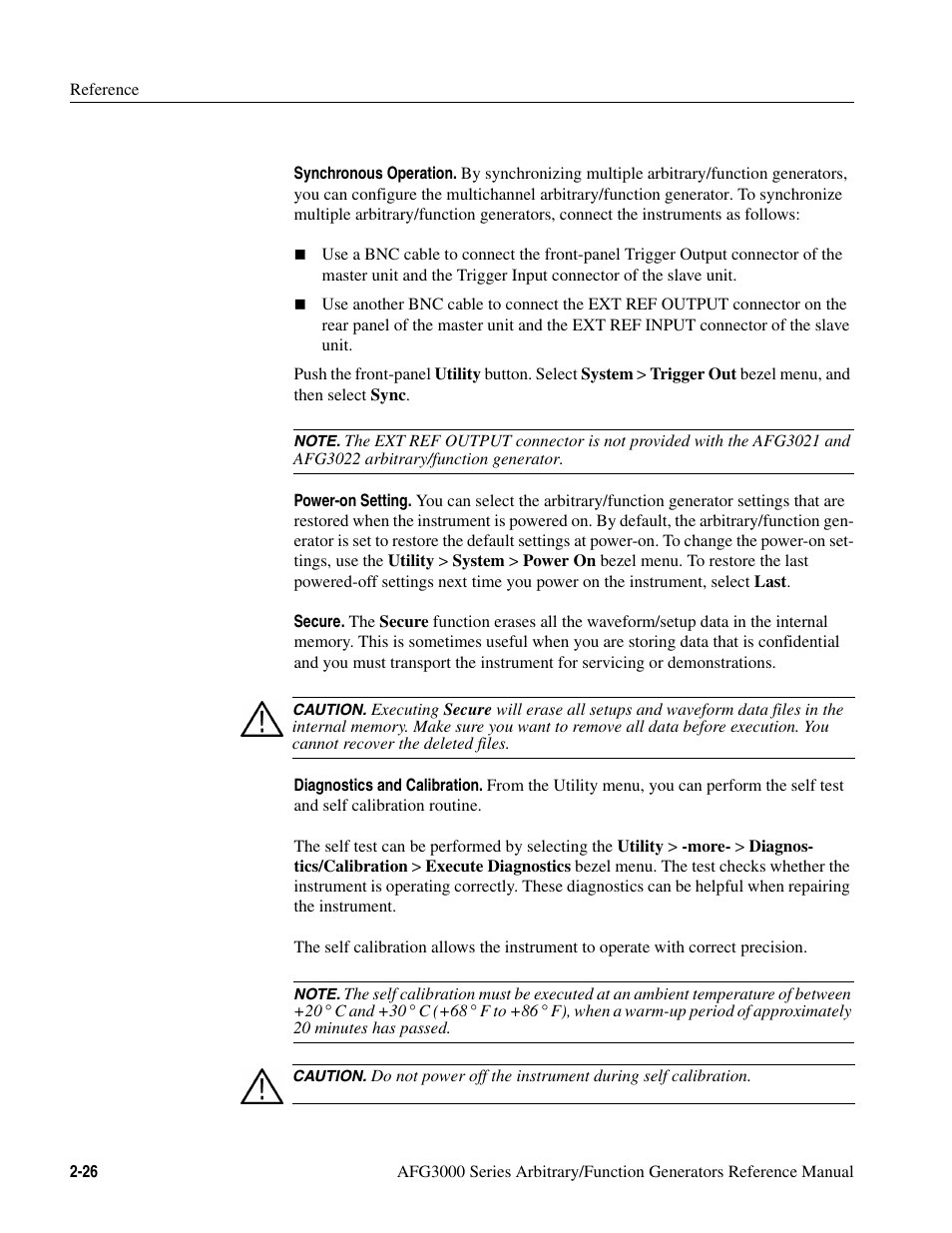 Tektronix AFG3000 User Manual | Page 66 / 230